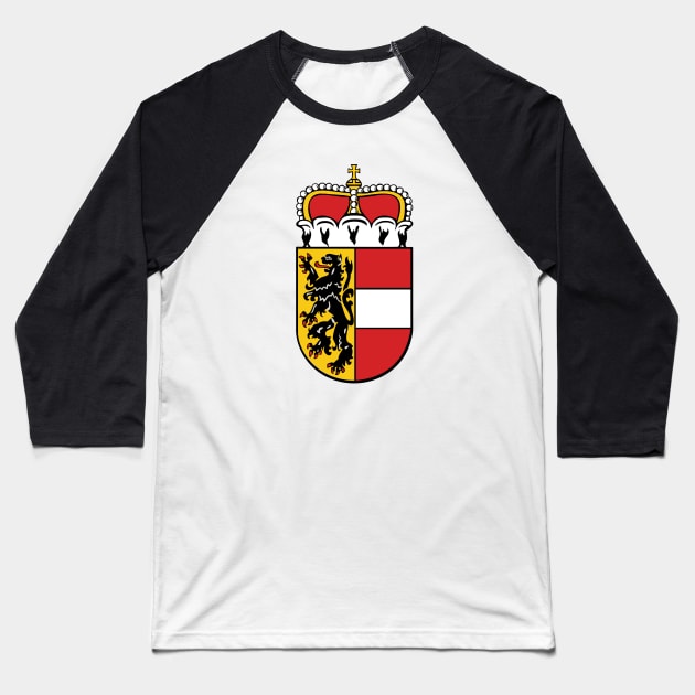 Coat of arms of Salzburg Baseball T-Shirt by Wickedcartoons